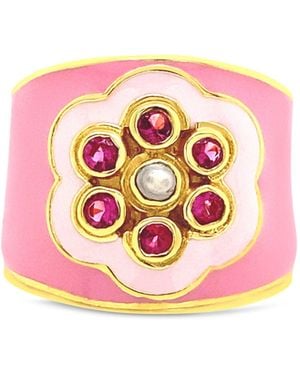 GEM BAZAAR Posy Ring - Pink