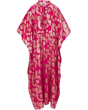 Meghan Fabulous Palm Springs Caftan Maxi Dress - Pink