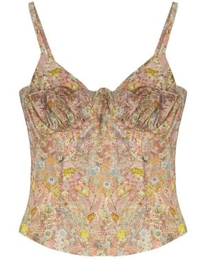 28Natelier Cinched & Giggles Corset - Brown