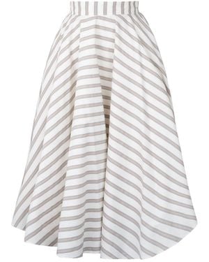 Ma Mulier Nova Fluffy Skirt - White