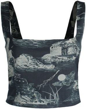 Klements May Bodice Top - Grey