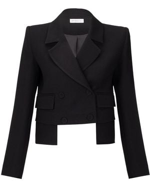 Ma Mulier Hira Crop Jacket - Black