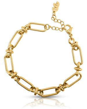 Evie Jewelry Signal Chain Bracelet - Metallic