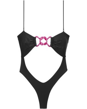 GOD SAVES QUEENS Kiss & Ride Onepiece - Black