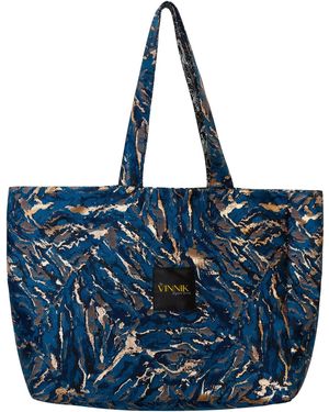 Byvinnik Flip Side Tote Bag Zampa - Blue