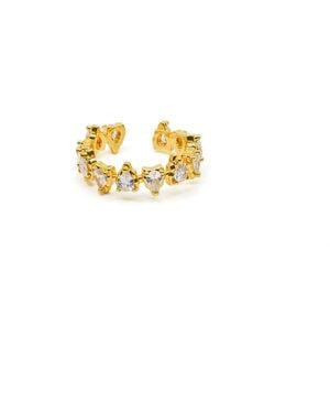 Amoura Jewelers Zira Ring - Metallic