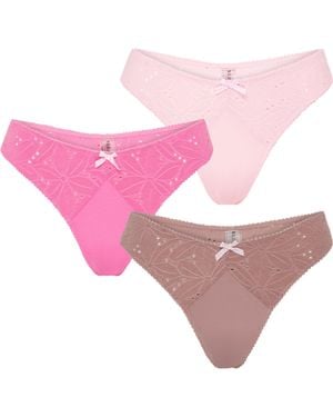 Wild Lovers Louna Brief Multipack - Pink