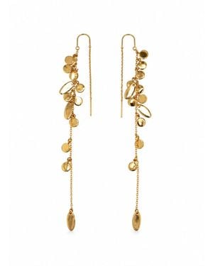 Lalinde Golden Earrings - Metallic