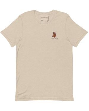 Anchor and Crew Neutrals Desert Dust Three Field Notes Organic Cotton T-Shirt - Natural