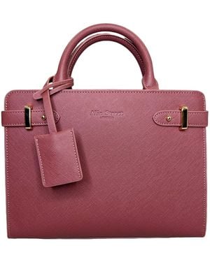 Alie Street London Derby Occasion Handbag - Purple