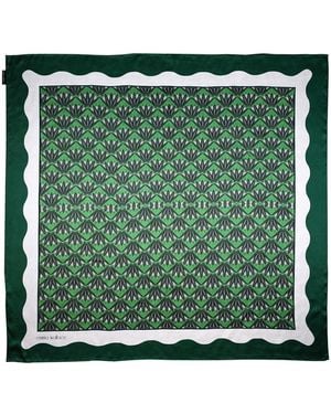 Emma Wallace Chelonia Scarf - Green
