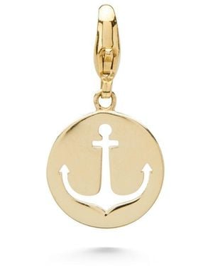 Dolcetto Designs Spes Anchor Charm Pendant - Metallic