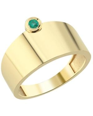 Dime Tribe Savorite Detailed Ring - Metallic