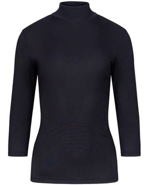 Oh!Zuza Rib Rollneck Top - Blue