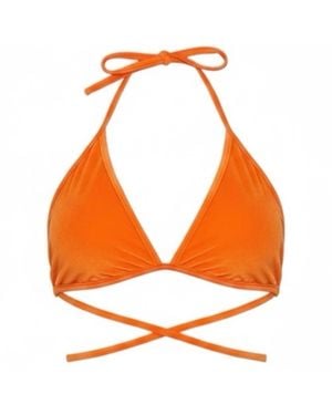 Brasini Swimwear Golden Hour Bikini Top - Orange