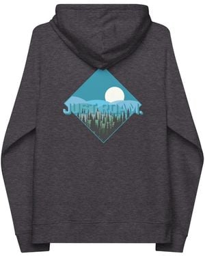 Anchor and Crew Heather Just Roam. Seeker Organic Cotton Hoodie - Black