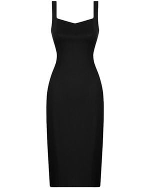 Elsava Dress Midi - Black