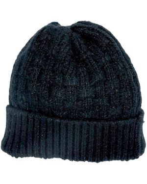 Maison Bogomil Wool-Blend Sparkly Beanie - Blue