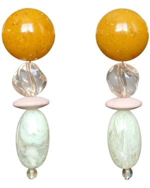 Malolo Jewelry Shibuya Earrings - Metallic