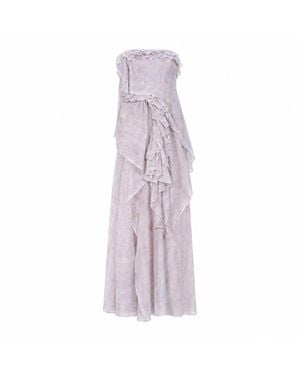 Miro Misljen Neutrals Golden Sand Dress - Purple