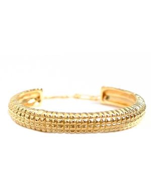 Krush Rio Python Textured Bracelet - Metallic