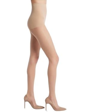 HIGH HEEL JUNGLE by KATHRYN EISMAN Sheer Magic Ultra Sheer Tear Resistant Tights 2 Pack - Natural