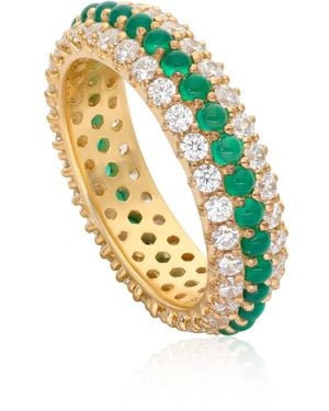 Preeti Sandhu Summer Sparkle Dome Ring - Metallic