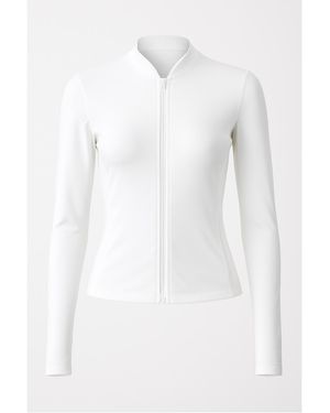 Altra Volta Elevate Zip Jacket - White