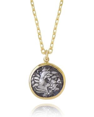 Ece London The Amyntas Coin Necklace - Metallic