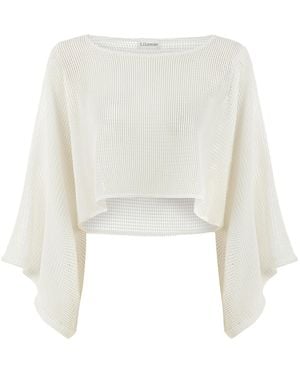Lilamie Carmen Top - White