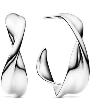 Sif Jakobs Jewellery Earrings Foglia - White