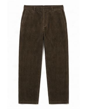 Komodo Wayne Organic Cotton Cord Trousers - Green