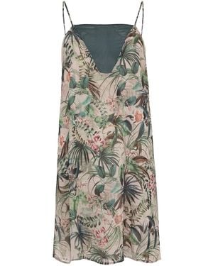 Misha Vaidya Mala Printed Dress - Grey