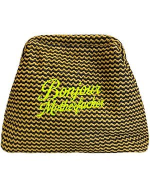 Lilly Loves Clutch Bonjour Mother Fucker - Green