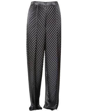 ARTISTA Onix High Waisted Pleated Pants - Gray