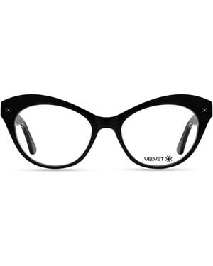 Velvet Eyewear Cat Eye Optical Style - Black