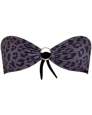 Chaude Swimwear Billi Bandeau Top - Blue