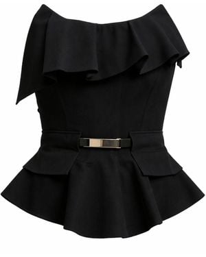 Ma Mulier Cloud Bustier Top - Black