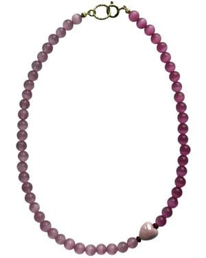 Larsuu Amour Rose No. Two Necklace - Pink