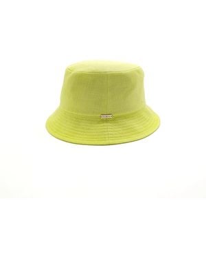DORIA 1905 Denim Bucket Hat - Yellow