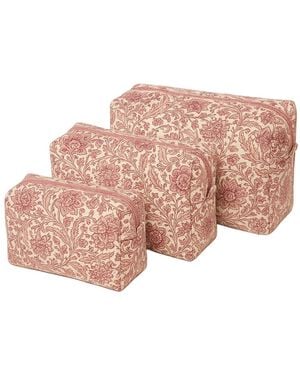 Conscious Yoga Collective The Floral Paisley Travel Set - Pink