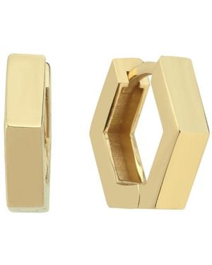 Dime Tribe Slim Earrings - Metallic