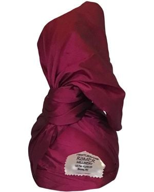 Romer Millinery Twisturban Turban - Red