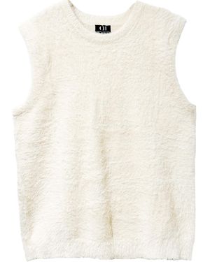 Chuks Collins Neutrals Oke Sleeveless Cream Top - Natural