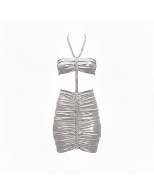 Suyty Neutrals Pocahontas Ante Short - White