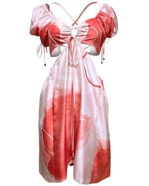 Shinaraa Short Adjustable Dress - Red