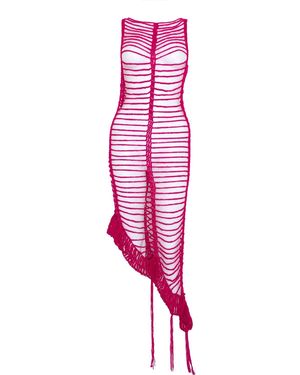 Paloma Lira Spiderweb Fiucsa Dreess - Pink