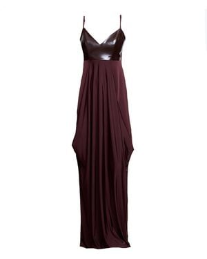 Mirimalist Terra Jersey Maxi Dress - Purple