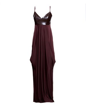 Mirimalist Terra Jersey Maxi Dress - Purple