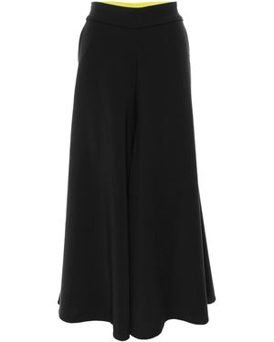 Silvia Serban Super Flared Trousers - Black